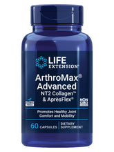 Life Extension ArthroMax Advanced NT2 Collagen bottle front view supports potential joint comfort.