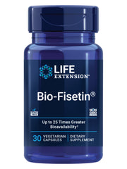 Life Extension Bio-Fisetin bottle with pour for easy daily intake
