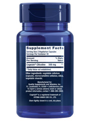 Life Extension Citicoline capsules ready for daily cognitive support