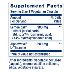 Life Extension Enhanced Stress Relief capsules arranged to showcase gluten-free and non-GMO formula.