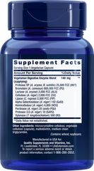 Life Extension Enhanced Super Digestive Enzymes capsules close-up for digestion support