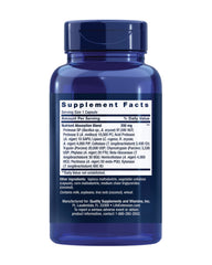 Life Extension Extraordinary Enzymes bottle label close-up highlights ingredients