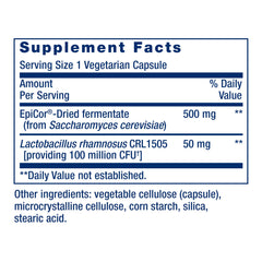 Life Extension FlorAssist Immune & Nasal Defense capsules arranged for daily immune support