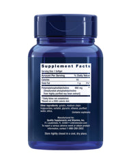 Life Extension HepatoPro label highlights PPC content and gluten-free formula.