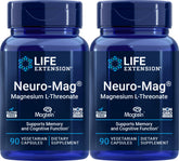Life Extension Neuro-mag bottle front, ideal for daily focus-support routines.