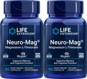 Life Extension Neuro-mag bottle front, ideal for daily focus-support routines.