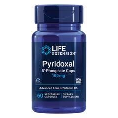 Life Extension Pyridoxal 5'-Phosphate Caps bottle pour supporting daily routine.