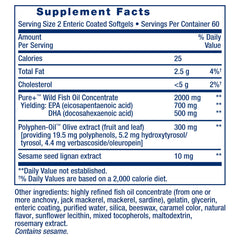 Life Extension Super Omega-3 capsules ready for daily use.
