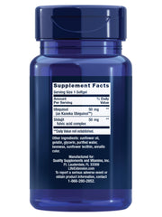 Life Extension Super Ubiquinol CoQ10 softgels close-up.