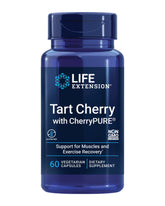 Life Extension Tart Cherry Powder Bottle showing antioxidant-rich post-workout option