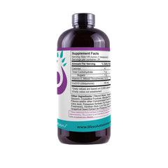 Life Solutions Liquid CoQ10 dropper being used for smooth, convenient dosing.