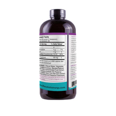 Life Solutions Liquid CoQ10 serving shows 50 mg per serving for clarity.