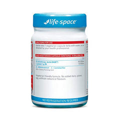 Life-Space Shape B420 label details close-up highlights B420 strains and CFU per capsule