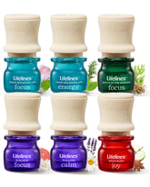 Lifelines Bright Botanicals 6-pack bottles with long-lasting diffuser aroma.