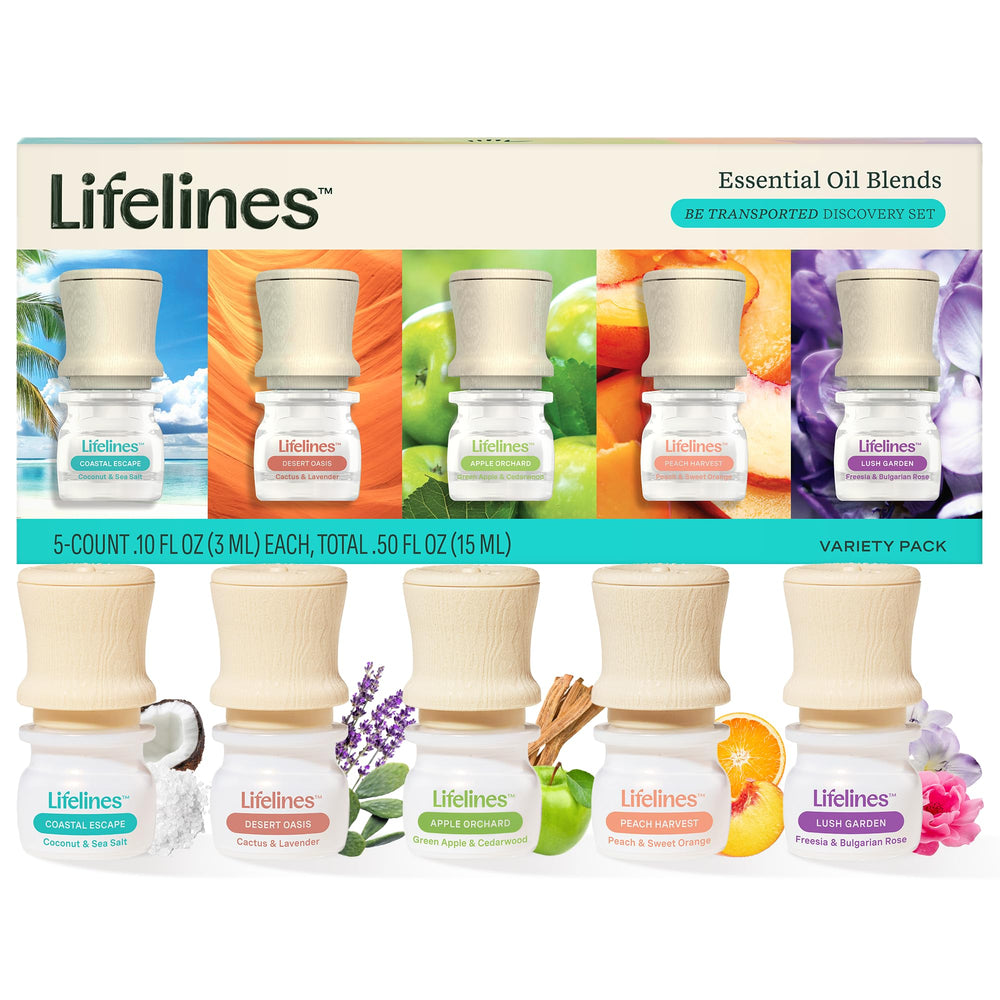 Lifelines Desert Oasis pump bottle, cactus and lavender blend for calming ambiance