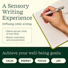 Lifelines Pen Diffuser Set 1.0 mm ballpoint tip for smooth writing with scent.