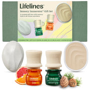 Lifelines sensory immersion gift set box for gifting relaxation and mindful rituals.