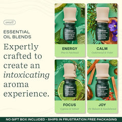 Lifelines Walk in the Woods Focus bottle with precision pump for focused diffusing.
