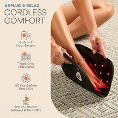 LifePro ankle and foot device in use for potential comfort during wear.