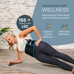 LifePro compact belt design supports on-the-go wellness and quick sessions.
