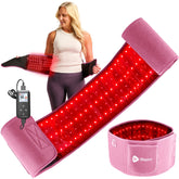 LifePro red light therapy belt front view shows portable wellness device
