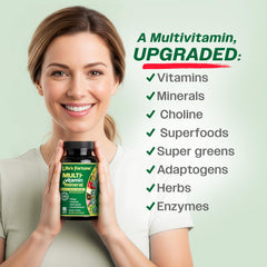 Life's Fortune Biotin natural ingredients for hair and nails support.