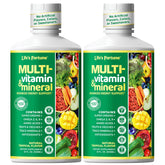 Botella de Life's Fortune multivitamínico líquido con sabor tropical para energía diaria