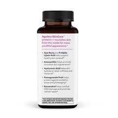 LifeSeasons Ageless Skincare capsules closeup showing smooth texture for skin nourishment.