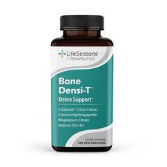 LifeSeasons Bone Densi-T bottle showing bone health support packaging