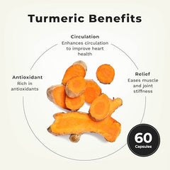 LifeSeasons Meriva Turmeric capsules offer convenient circulation and heart health support.