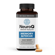 LifeSeasons NeuroQ bottle front view supporting memory and focus.