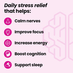 Close-up of LifeSeasons NeuroQ Calm Focus capsules illustrating the supplement.
