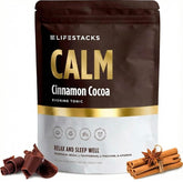 LIFESTACKS Calm Evening Tonic bottle on counter signaling a soothing bedtime ritual