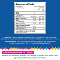 Lifetrients SpeakD Lemon Oil highlights omega-3 and essential vitamins.