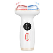Lifiora Cold Heat facial massager close-up for enhanced absorption.
