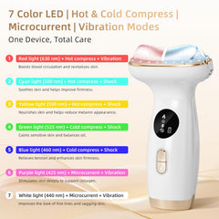 Lifiora LED Gua Sha sculptor 7in1 highlights contour enhancement.