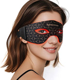 LightinMax red light eye mask front view for compact home therapy