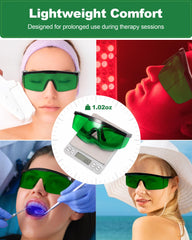 LightMeUp 360-degree eye coverage blocks light from all angles