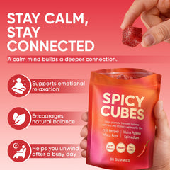 Lignosus Spicy Cubes chili pepper extract for mood and warmth during intimacy