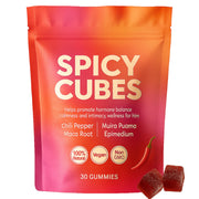 Lignosus Spicy Cubes peach flavor gummy for daily intimacy wellness