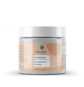 Like Mine Myo-Inositol bottle pour, pure daily supplement for balance
