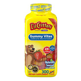 L'il Critters Gummy Vites bottle front with colorful bears for daily kids' vitamins