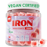LILICARE Iron Gummies 60-count bottle for gentle iron support in daily routines.