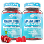 LILICARE Magnesium Complex bottle-front emphasizes vegan, sugar-free calm support.