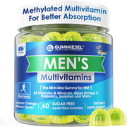 LILICARE Mens Multivitamins Gummies bottle on counter for daily energy
