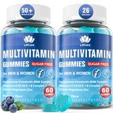 LILICARE methylated multivitamin gummies bottle for daily wellness.