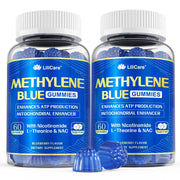 LILICARE Methylene Blue Gummies bottle front for brain support and focus.