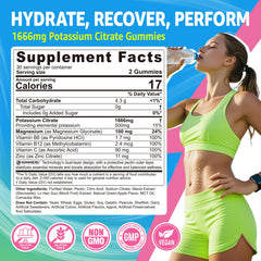LILICARE potassium citrate gummies closeup highlighting liquid-core technology