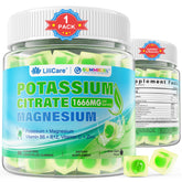 LILICARE Potassium Citrate Gummies bottle front for daily electrolyte support