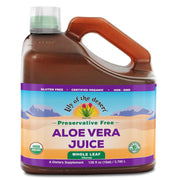 Lily of the Desert aloe juice bottle for daily wellness.